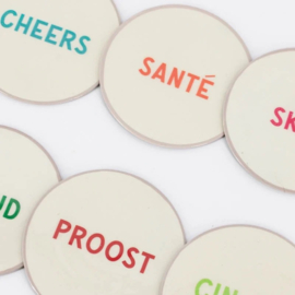Set onderzetters Proost