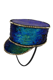 Pailletten pet Blauw