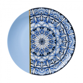 Wandbord Mandala Blauw 31 cm