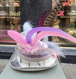 Opgemaakte hoed IBIZA Roze/Lila