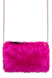 Pluche tasje Pink