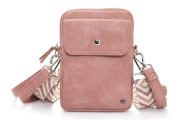 Telefoon-schoudertasje Spa Vintage Pink