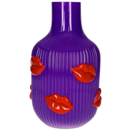Vaas Paars Lips 30 cm