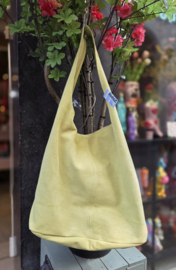 Suède shopper Jaimy Bag Appelgroen
