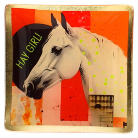 Love Plate "Hay Girl!" 10 x 10