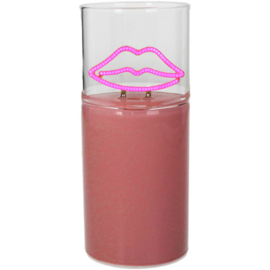 Led lampje Roze Lips 15 cm