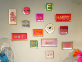 Love Plate "Je T'aime" 10 x 10