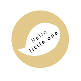 Stickers Hello little one - Ted & Tone