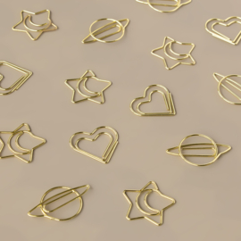 Paperclip goud
