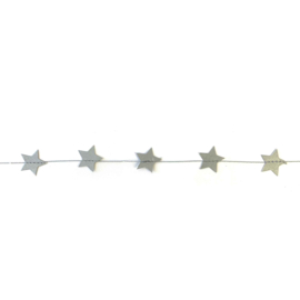 slinger Star confetti white - 3mtr