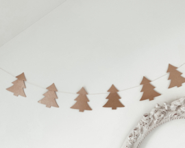 slinger Christmastree confetti gold - 3mtr