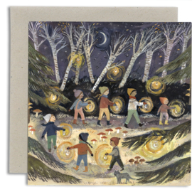 Gemma Koomen 'Lanterns Glow' kaart