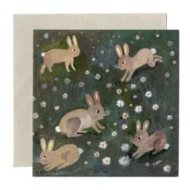 Gemma Koomen 'Rabbits' kaart