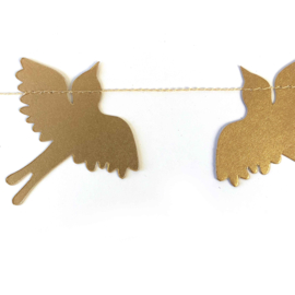 Papieren slinger - ster/hart/vogel - 3mtr