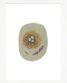Gemma Koomen 'Nest and Feather' A5 print