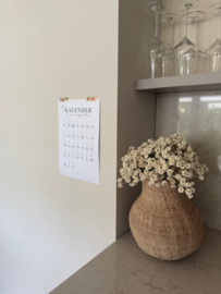Kalender om te ontspullen