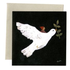 Gemma Koomen 'Peace Dove' kaart