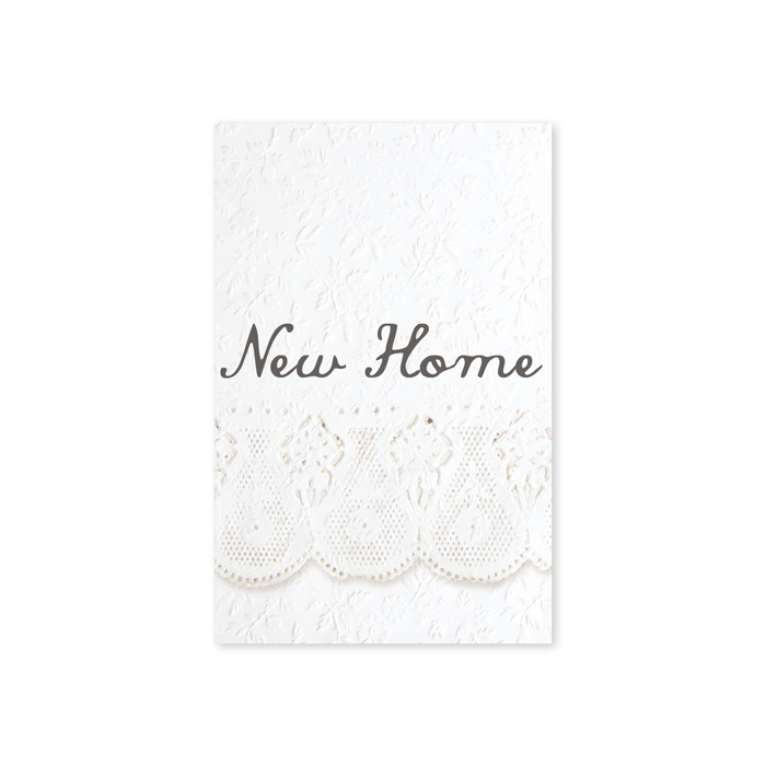 Minikaartje 'New Home'