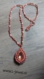 Ketting Isolde zalm