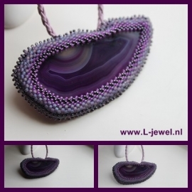 Purple thing (hanger excl. ketting)
