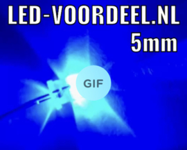 LED 5mm knipperled Blauw