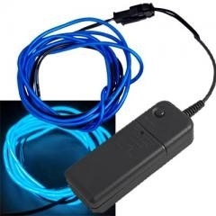 Neon EL(electroluminescent) draad - BLAUW