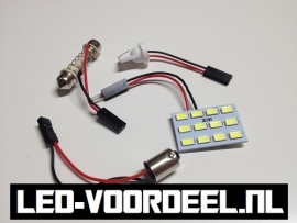 Auto Interieur/ Binnen verlichting - 12 SMD wit