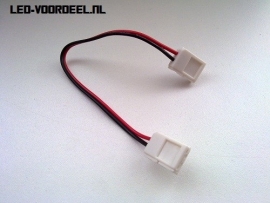 Doorkoppel stekker  8mm led strips