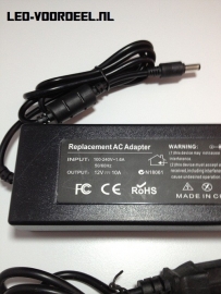 Voedingsadapter 12V/10A max. 120 Watt