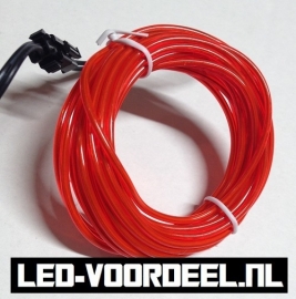 Neon EL(electroluminescent) draad - Rood