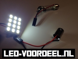 Auto Interieur/ Binnen verlichting - 12 SMD wit