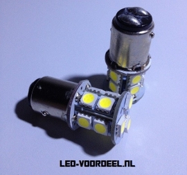 BAY15D-P21/5W - 13smd- Achterverlichting (1setje)