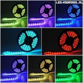 RGB 5 Meter - 300SMD - IP20 - Complete Set