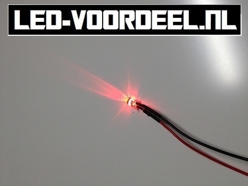 onenigheid vergaan oneerlijk LEDjes 5mm Rood 12 Volt | LED - Hobby / Modelbouw | LED-Voordeel.nl