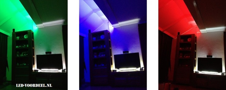 Knutselen RGB verlichting led strip