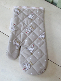 Ovenwant Little Chicken beige  Clayre & Eef