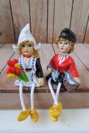 Volendammertjes met bungelbeentjes 10 cm (BB112)