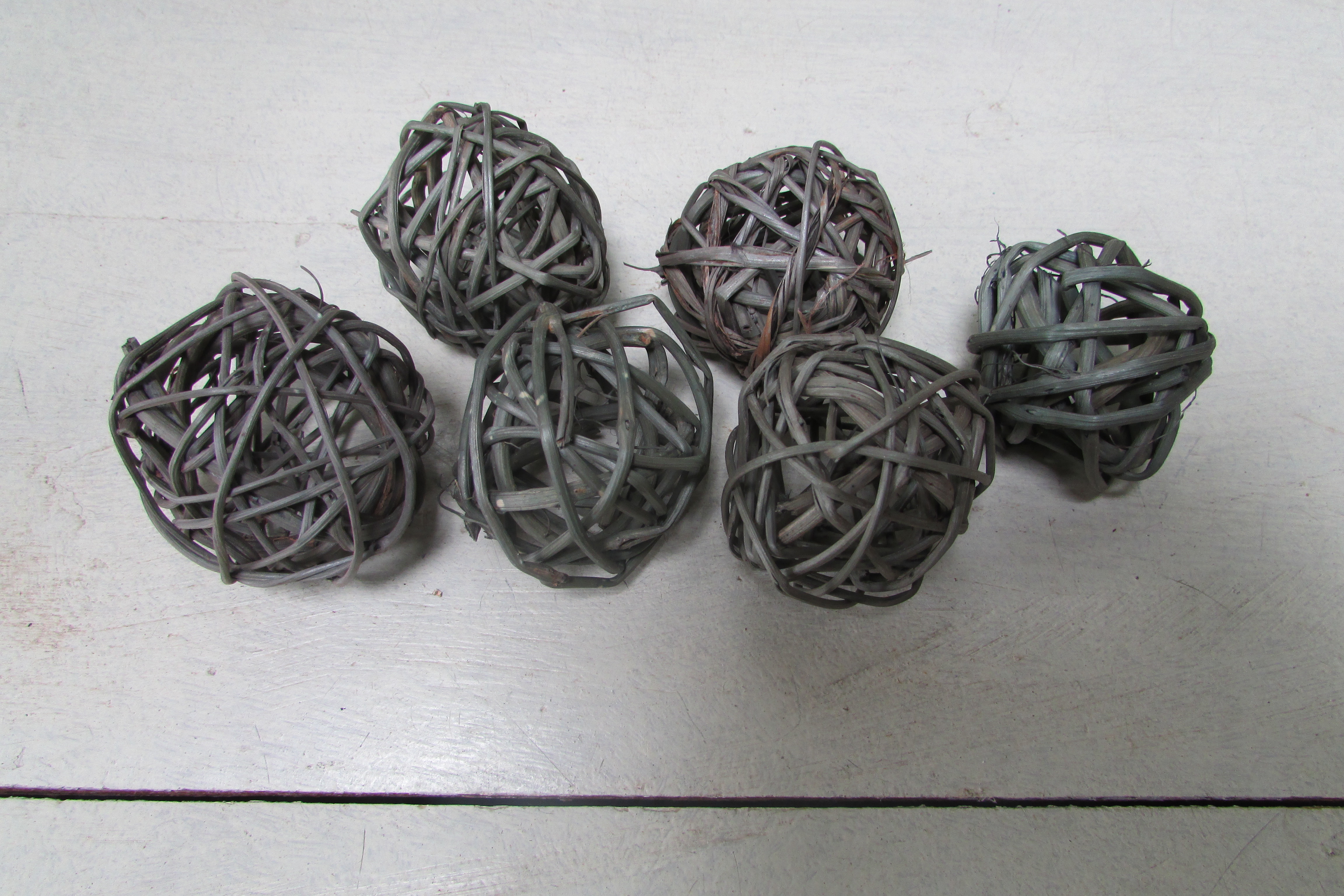 Bal 4 cm 6 stuks (D260)