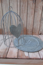 Vogelkooitje zink (W47)