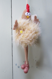 kip zacht geel 15 cm (S9)