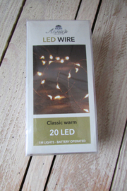 20 lamps LED koperdraad (nr41)