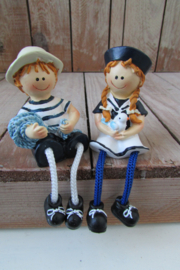 matrozen kinderen 7 cm 2 stuks (BB100)
