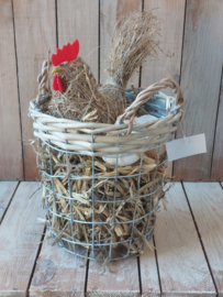 Kip in Mand Mini DIY pakket