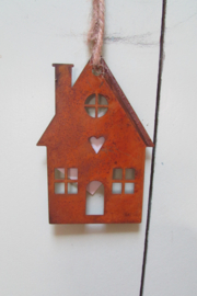Huis roest 10 cm