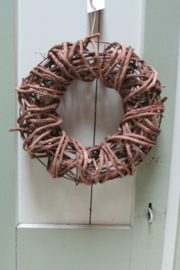 Krans 25 cm naturel (019)