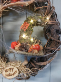 Happy Halloween krans DIY pakket voor thuis