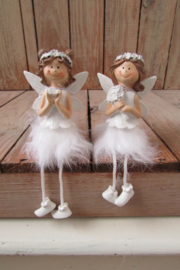 Angel 8 cm bungelbeentjes (2 stuks) (BB88)