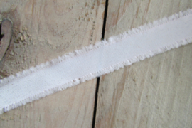 Lint zacht roze 2 cm breed, per meter