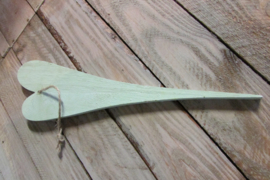 Hart  zacht groen 30 cm