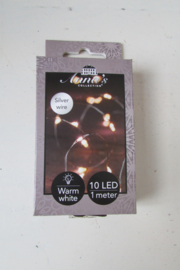 LED 10 lamps (zilver) (nr46)